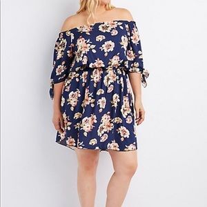 Charlotte Russe plus size floral dress